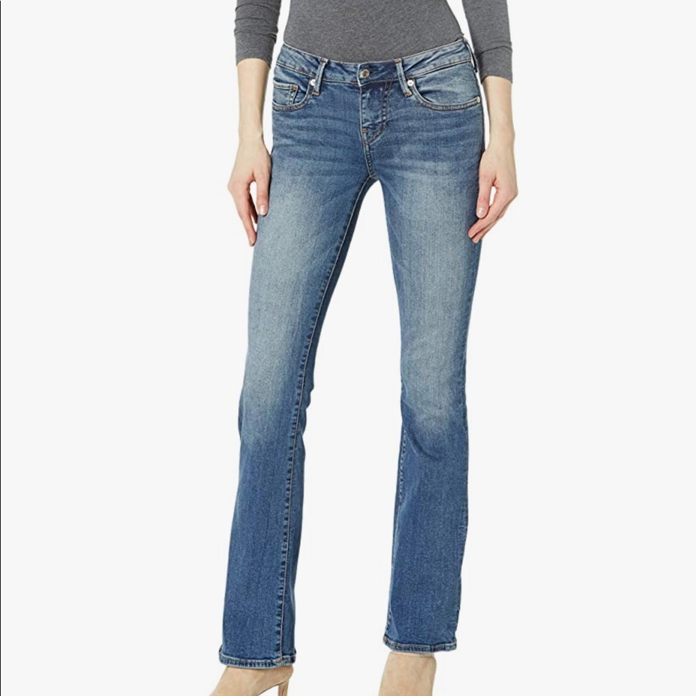 True Religion Distressed Hem Bootcut Jeans 26